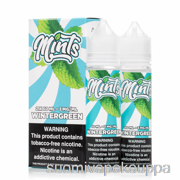 Vape Box Wintergreen - Mints Vape Co - 120ml 3mg